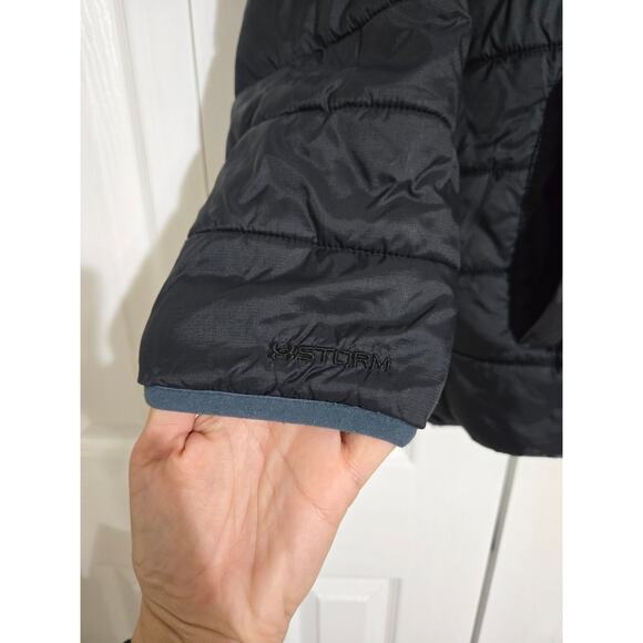 Under armour youth large black puffer jacket - Picture 3 of 7
